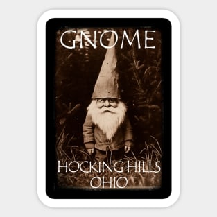 Gnome Hocking Hills Ohio Sticker